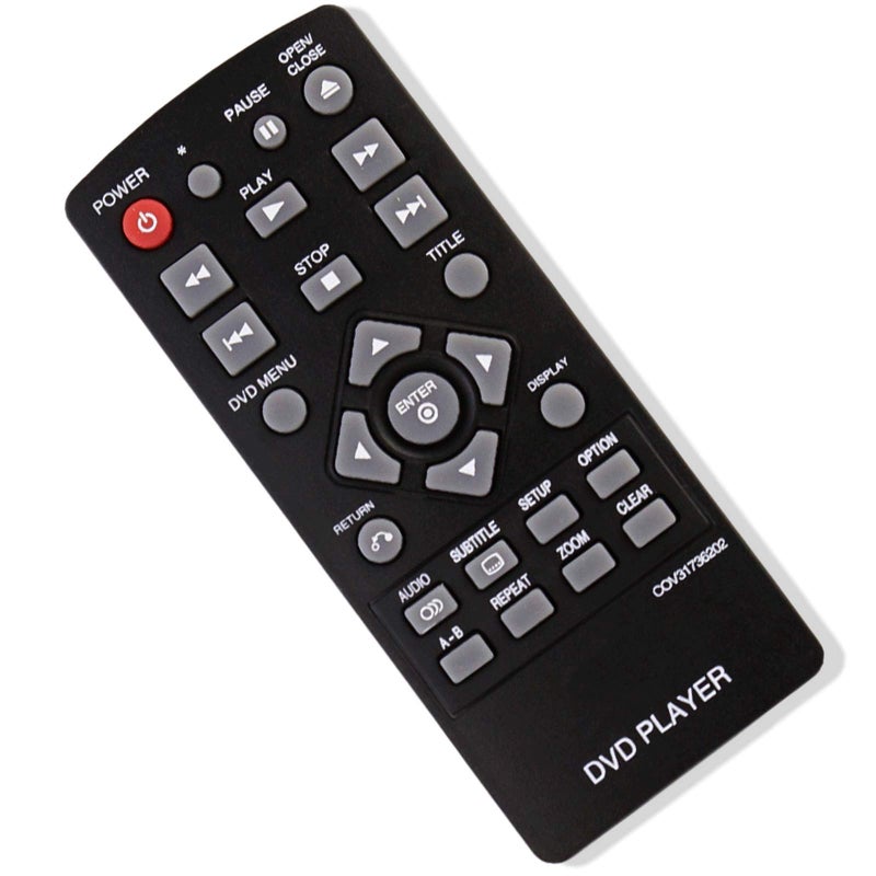 WINFLIKE New Replace Remote COV31736202 Compatible with LG DVD Player DP132 DP132NU DP-132 DP-132NU - Image 3